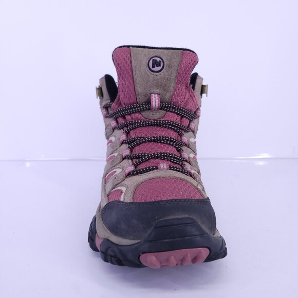 Merrell Moab 2 Mid Waterproof Hiking Boots Women’s 7 Vibram Trail Chukka - Picture 2 of 16